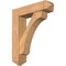 Ekena Millwork Legacy Arts and Crafts Smooth Bracket w/ Offset Brace, Western Red Cedar, 7 1/2"W x 30"D x 36"H BKT0806X30X36LEC03SWR - alternate 1
